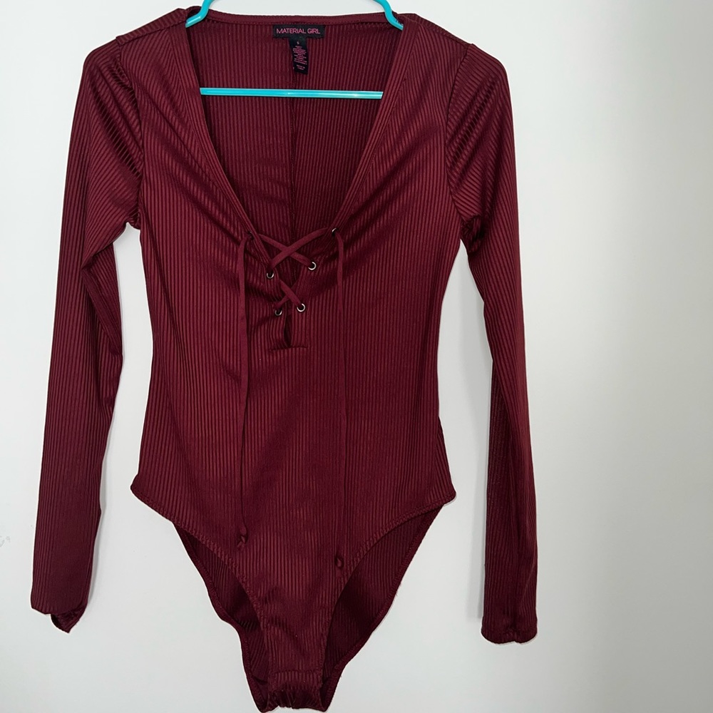 Maroon Bodysuit. Never Worn.